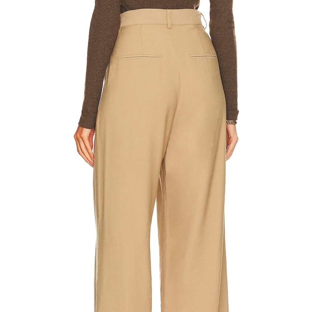 NONchalant Label Fabi Wide Leg Pant in Camel - Picture 3 of 9